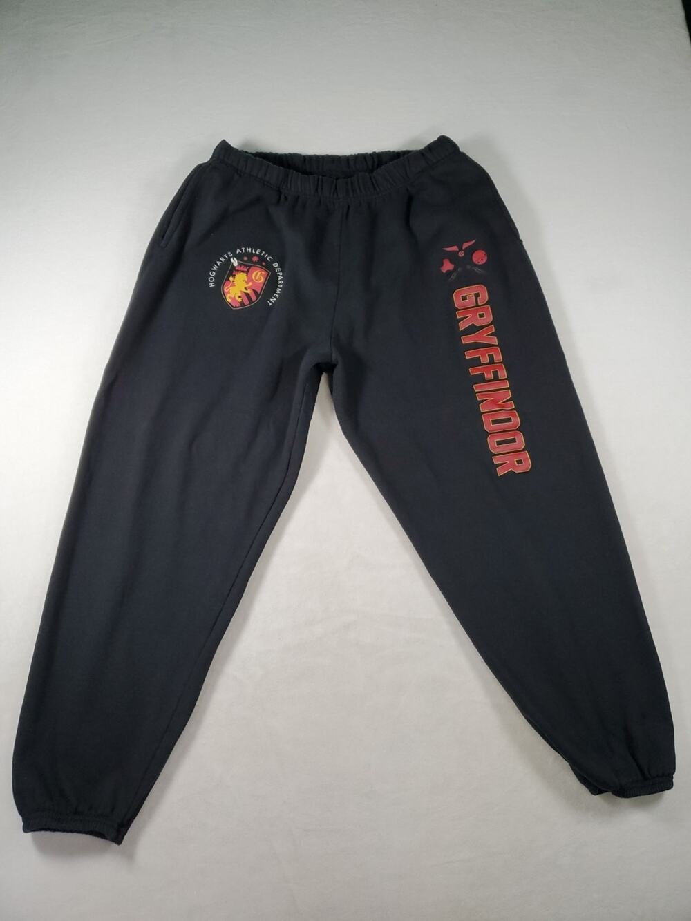 Box Lunch Harry Potter Black Sweatpants XL Graphics On Legs